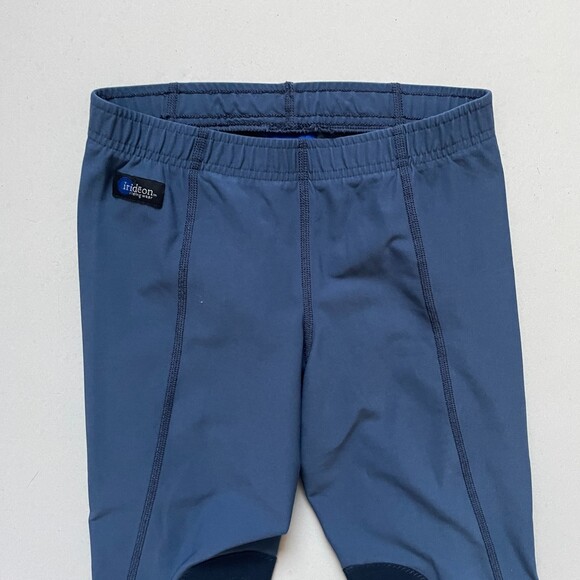 Irideon Classic Practice Riding Breeches Leggings Blue Small - Picture 4 of 8